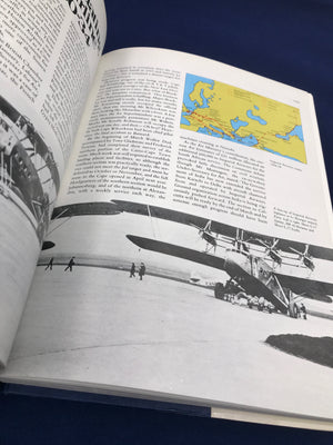 Wings across the world : An Illustrated History of British Airways Used Like New  *** MINT ****