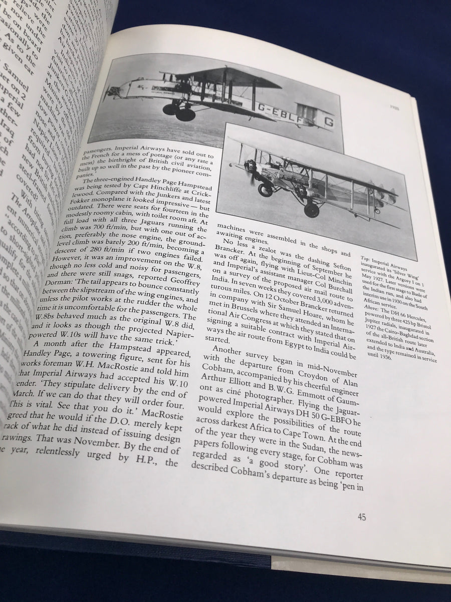 Wings across the world : An Illustrated History of British Airways Used Like New  *** MINT ****