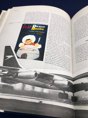 Wings across the world : An Illustrated History of British Airways Used Like New  *** MINT ****