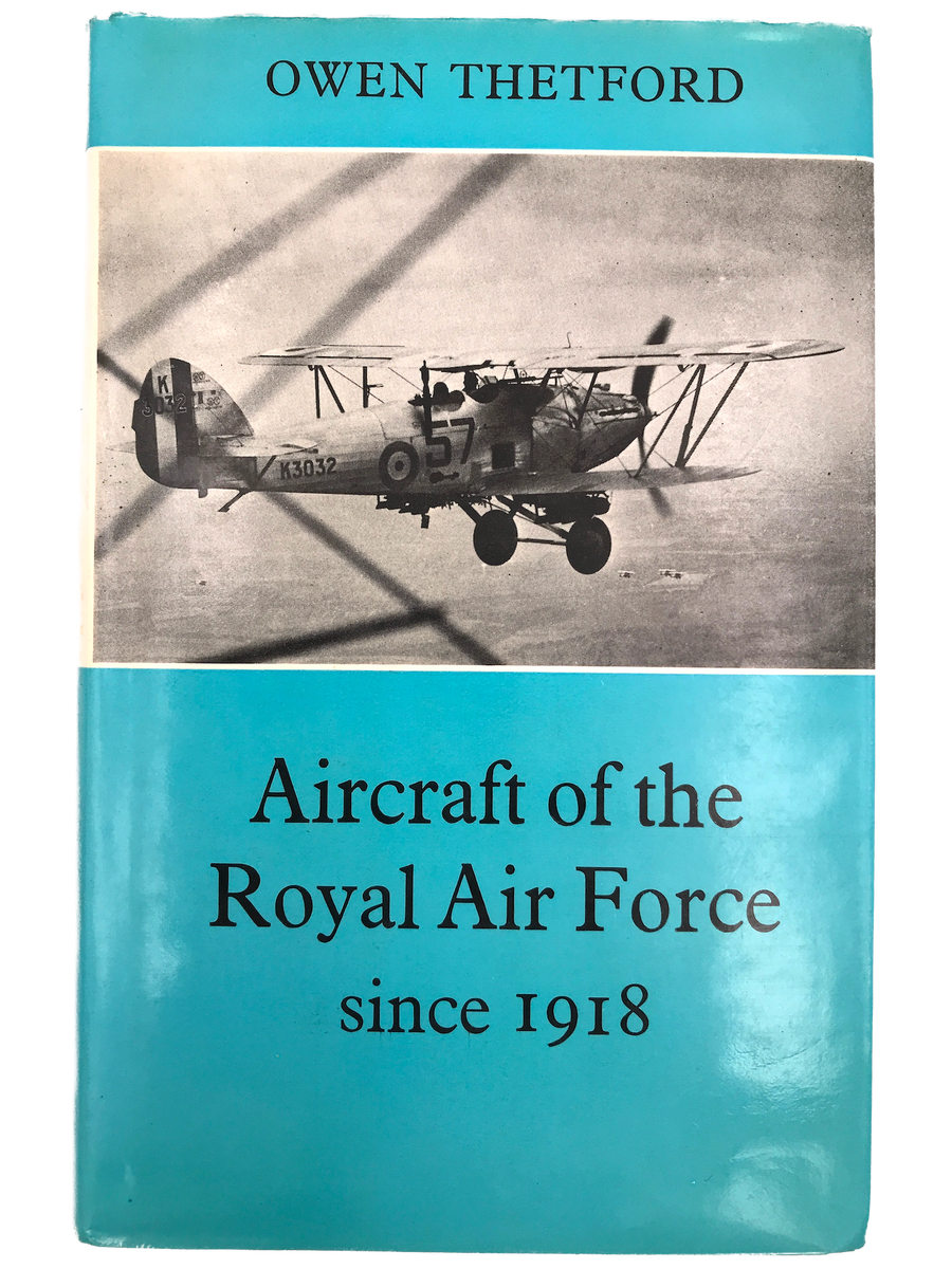 Aircraft of the Royal Air Force since 1918 (Seventh edition 1979)