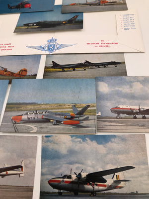 Pochette - souvenir de la Force Aérienne belge / Herinnerings - pochette van de Belgische Luchtmacht