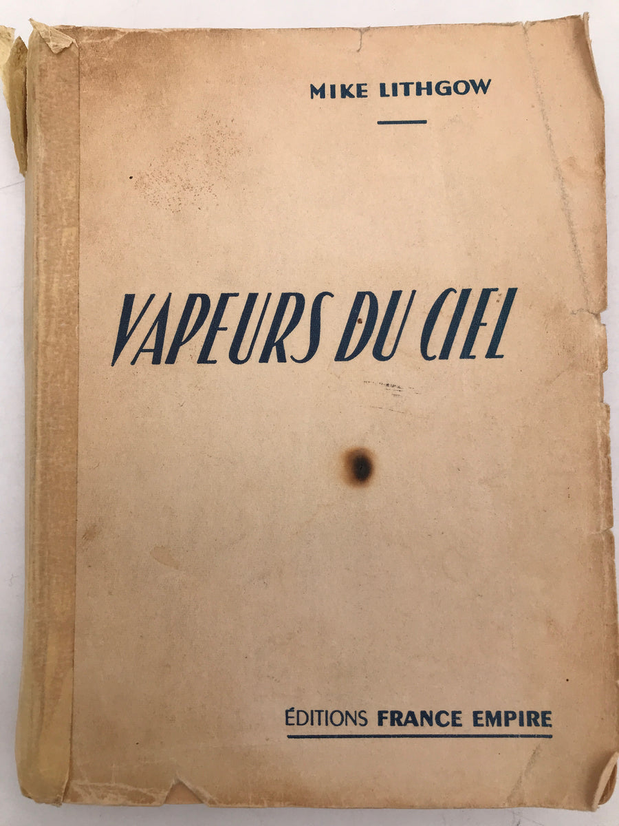 VAPEURS DU CIEL (prix réduit, livre abîmé, v. photos) *** TOP OFFER ***