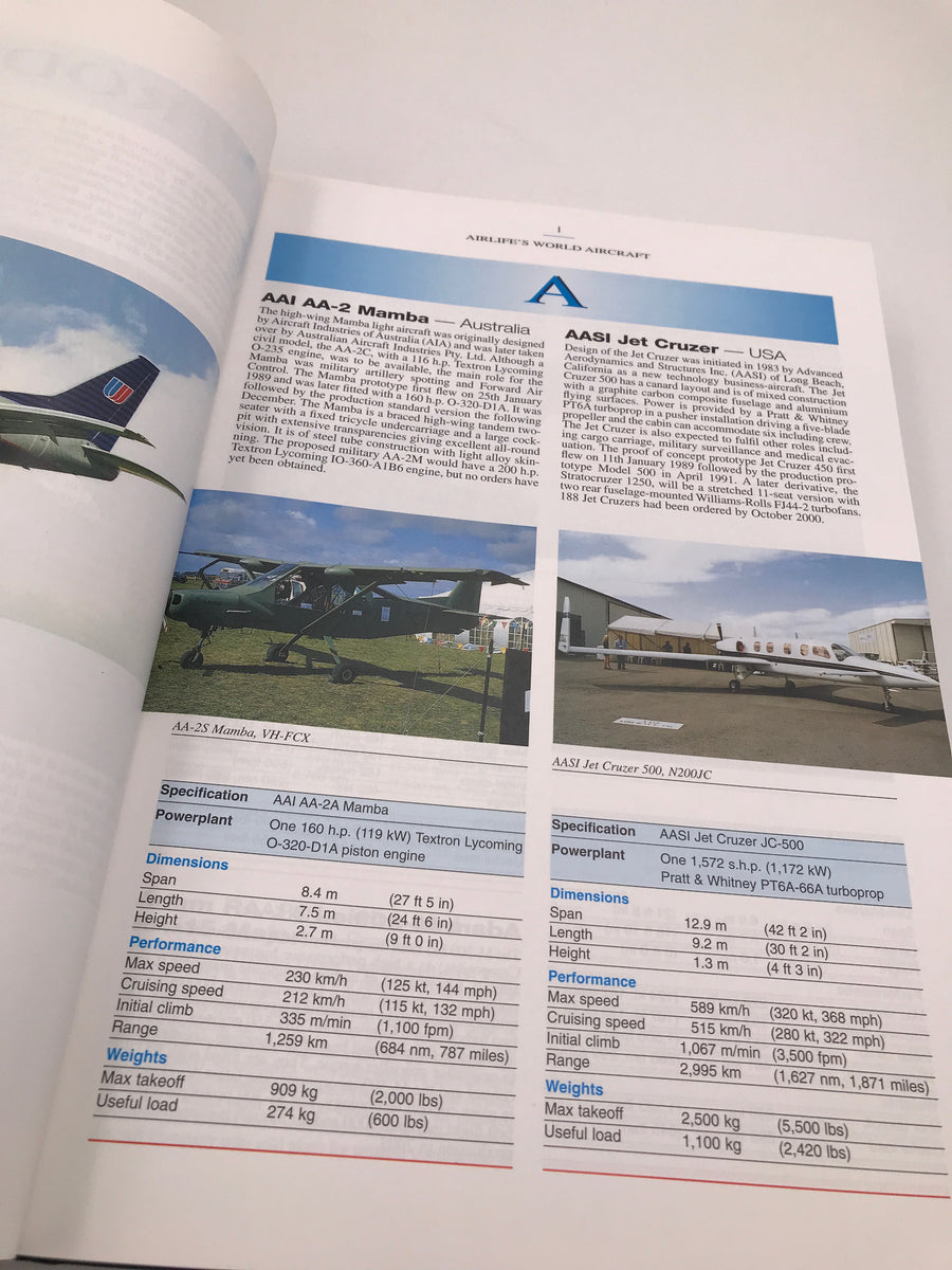 AIRLIFE'S WORLD AIRCRAFT
