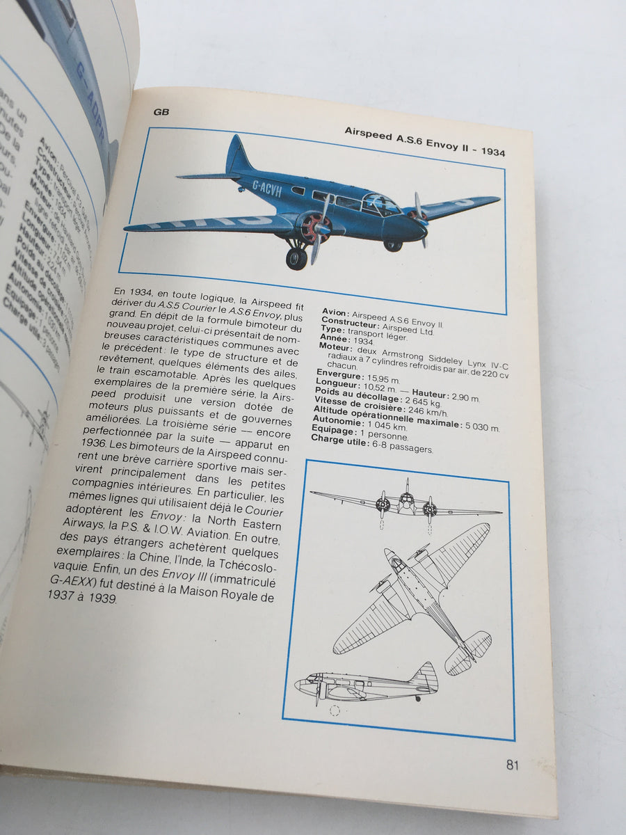 Les avions 6/ l'aviation commerciale de 1935 à 1960