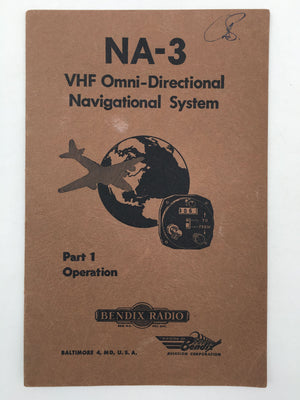 NA-3 VHF Omni-Directional Navigational System Part 1 Operation