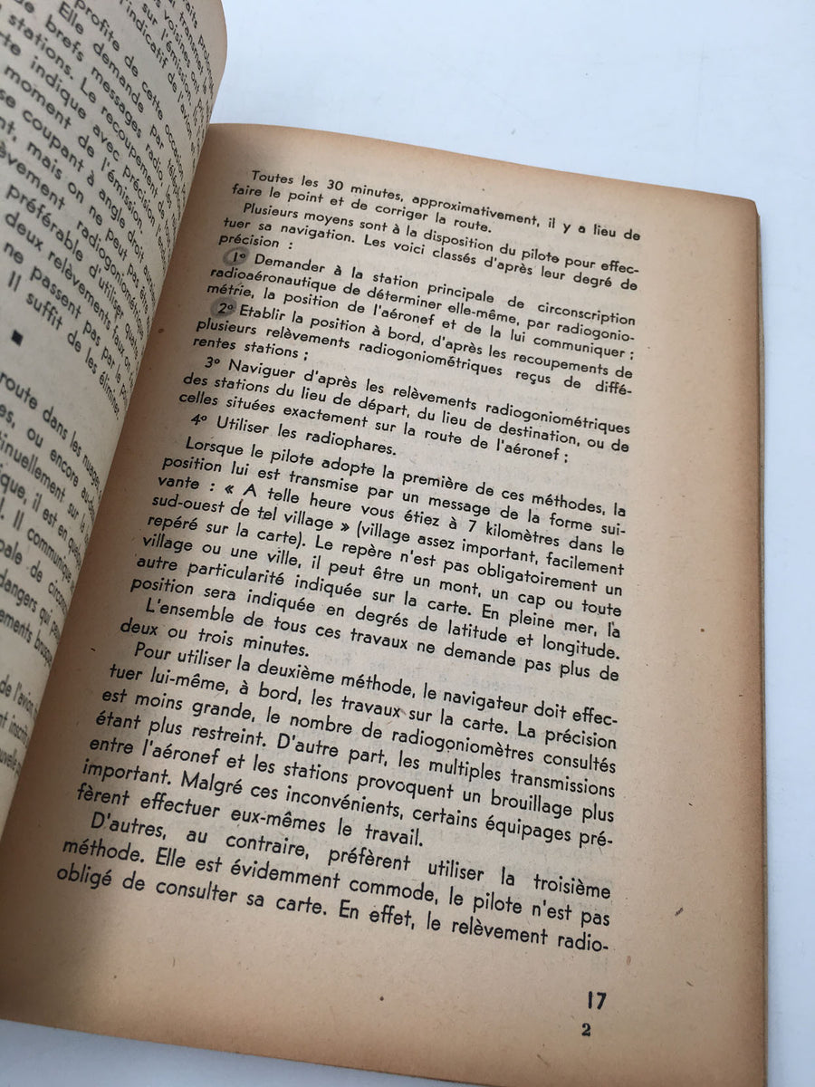 NAVIGATION AÉRIENNE ET ATTERRISSAGE SANS VISIBILITÉ