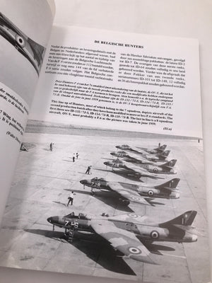 Hawker Hunter in dienst bij de Belgische Luchtmacht