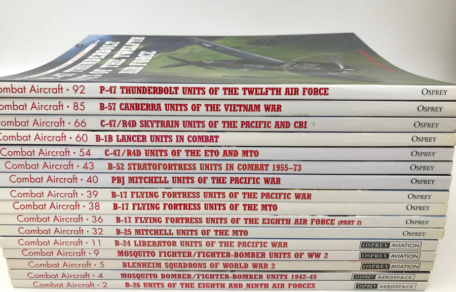 Osprey Combat Aircraft serie. 3 books of your choice for 50 € (see availability list below)