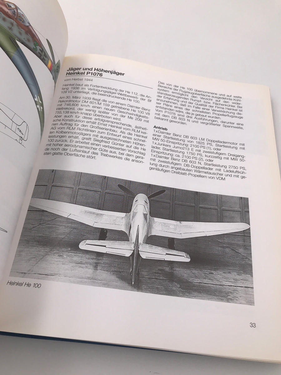 Geheimprojekte der Luftwaffe : Jagdflugzeuge, 1939 - 1945