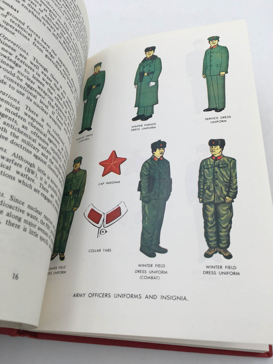 The Chinese Armed Forces Today - The U.S. Defense Intelligence Agency handbook of China's army, navy and air force