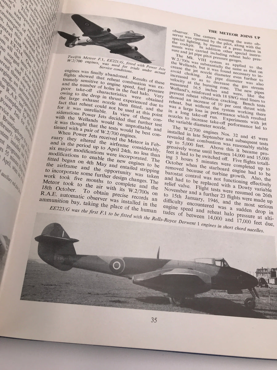 THE GLOSTER METEOR [MacDonald Aircraft Monographs]