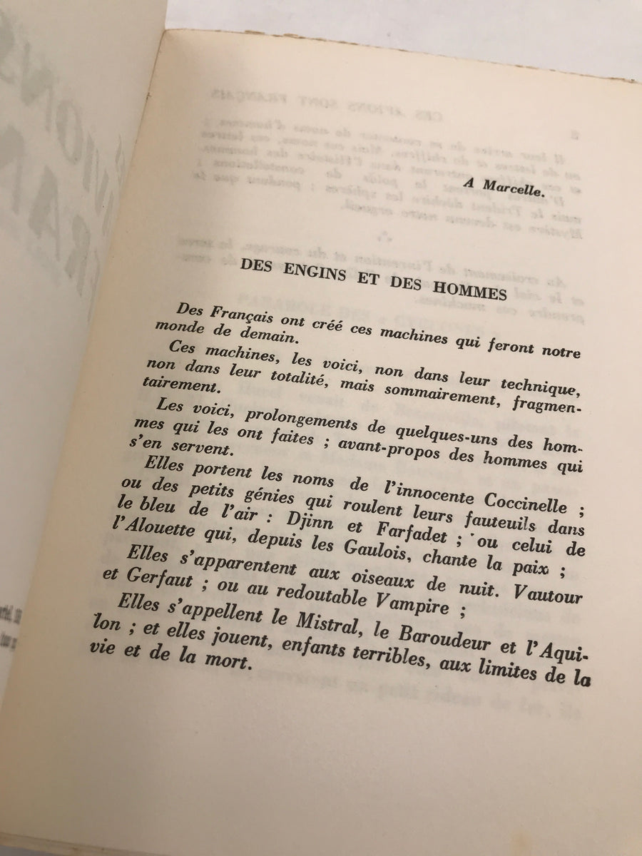 CES AVIONS SONT FRANÇAIS (exemplaire dédicacé)