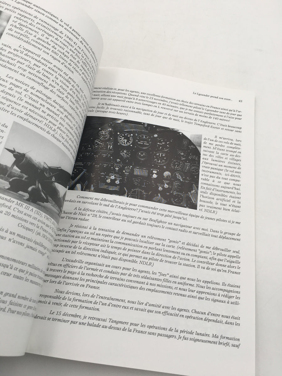LYSANDER « de la tourmente au clair de lune » publié par la fondation « LES SABENA OLD TIMERS »