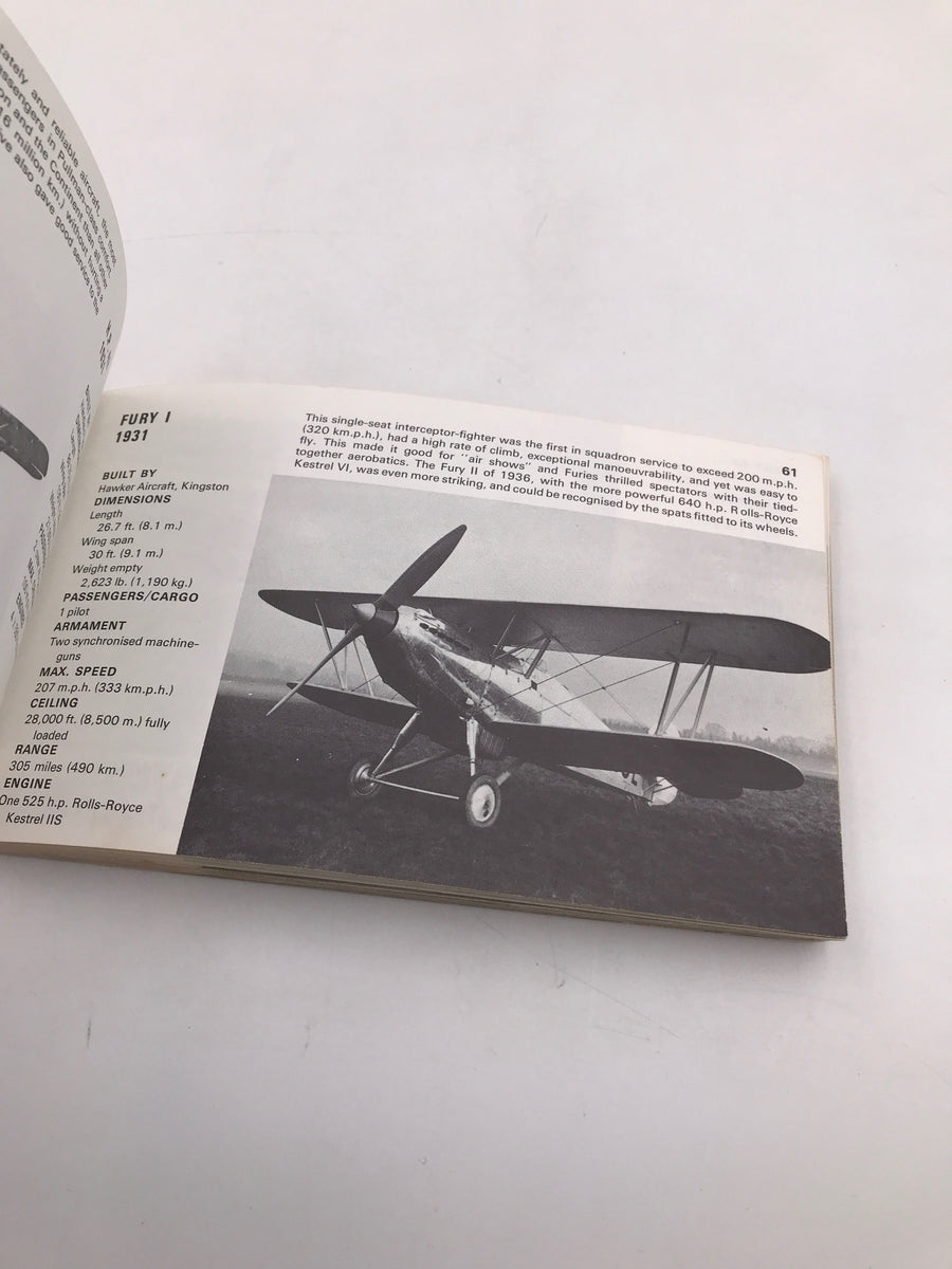 Aircraft, a picture history (discounted price, faded cover)
