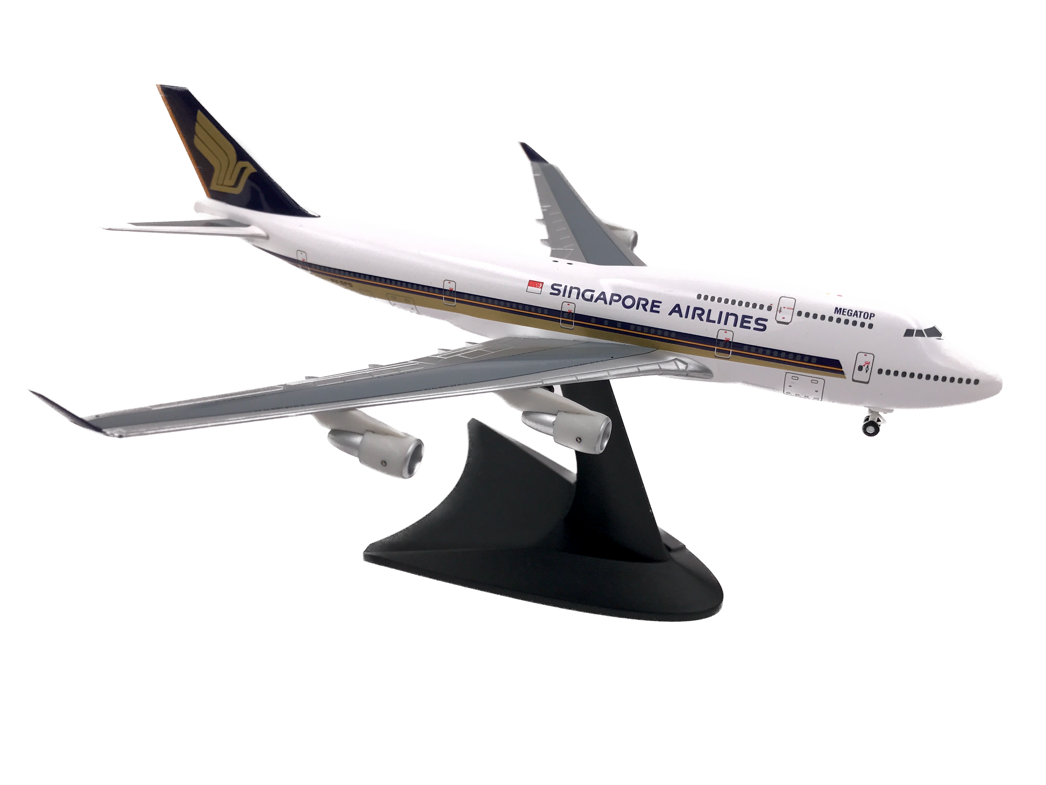 超レア、超ビッグ飛行機模型1/100サイズ シンガポール航空 ボーイング 