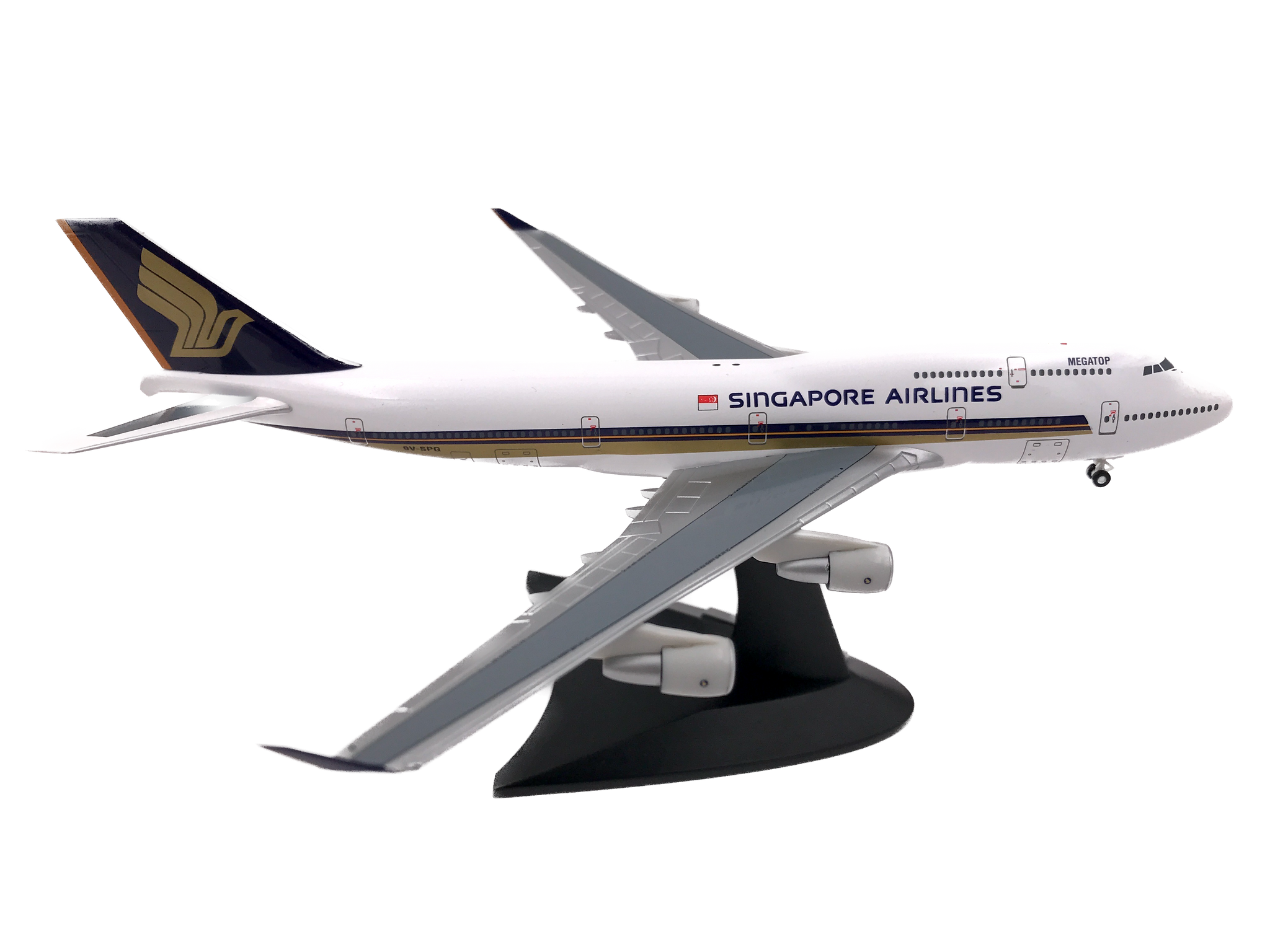 Herpa airplane model Boeing 747LCF Dreamlifter on a scale of 1:500, metal miniature without pedastal, model building, collectors edition Herpa airplane model Boeing 747LCF Dreamlifter on a scale of 1:500, metal miniature without pedastal, model building, collectors edition
