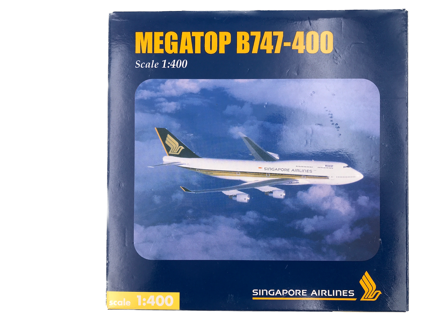 DIE-CAST METAL MODEL** SINGAPORE AIRLINES MEGATOP BOEING 747