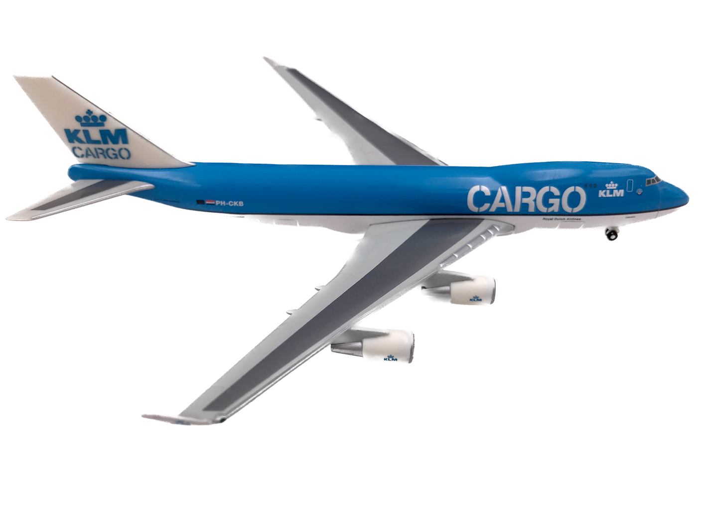 **LIMITED EDITION DIE-CAST METAL MODEL** KLM CARGO BOEING 747-400ERF 1:500  [HERPA]