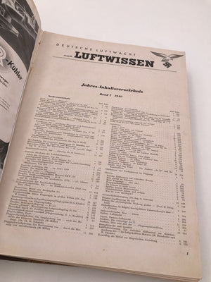 DEUTSCHE LUFTWACHT LUFTWISSEN 1940
