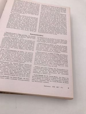 DEUTSCHE LUFTWACHT LUFTWISSEN 1940