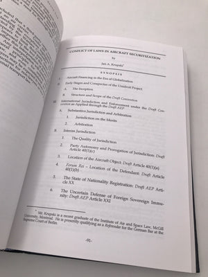 Annals of Air and Space Law / Annales de droit aérien et spatial, Vol. XXIV