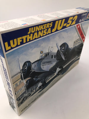 Italeri 1/72 Lufthansa Junkers JU-52 (Plastic model kit- Modèle réduit)