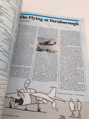 Farnborough INTERNATIONAL 86 : OFFICIAL GUIDE AND PROGRAMME