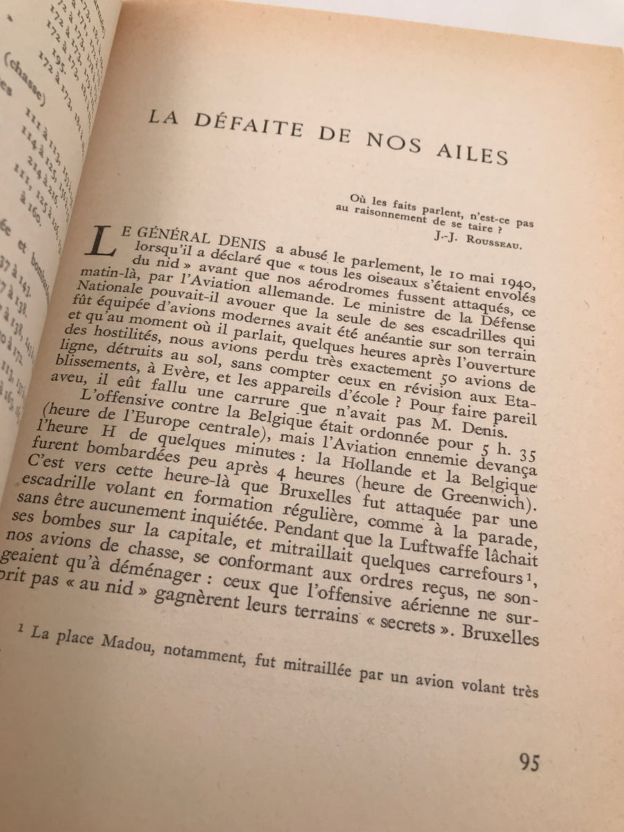 RECLASSEMENTS * HÉLICE EN CROIX, deuxième édition 1947