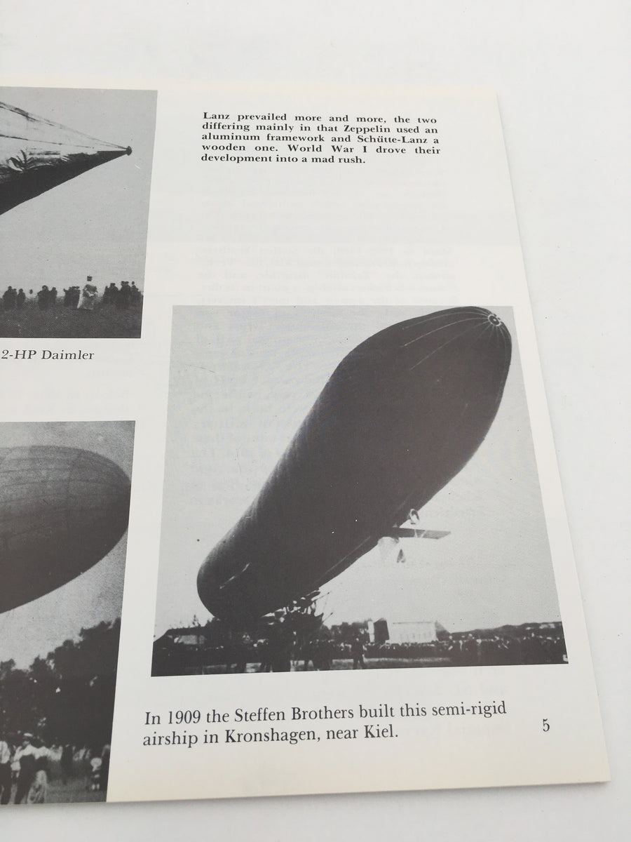 GERMAN AIRSHIPS : PARSEVAL - SCHUTTE - LANZ - ZEPPELIN